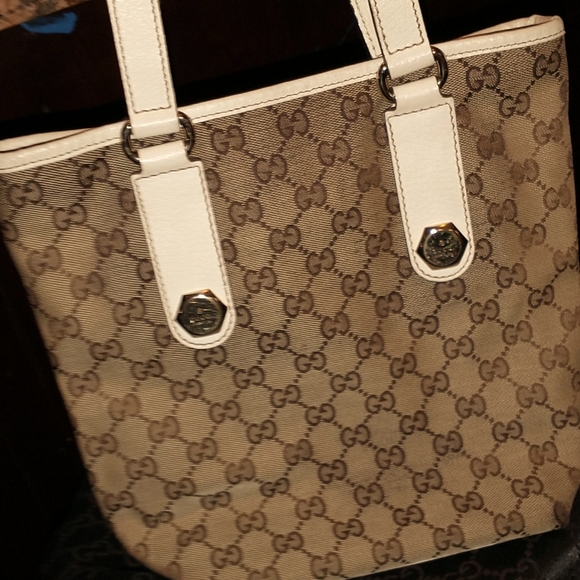 Authentic Vintage Gucci GG Monogram Bag - Picture 1 of 14